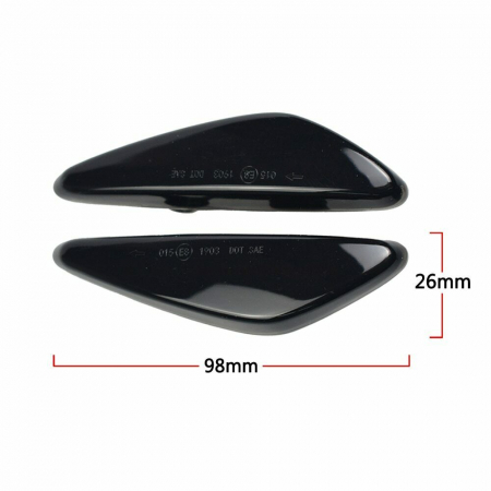 Set 2 semnalizari aripa Led Dinamice Secventiale XtremeVision pentru Mazda 6, RX-8, MX-5, Mazda - 5 - D0410 [4]