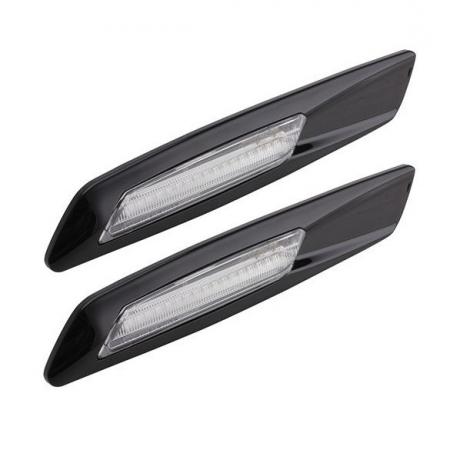 Set 2 Semnalizari Aripa Led Negre - Dedicate BMW E60, E61, E90, E91, E81, E82, E88 - 104 [3]