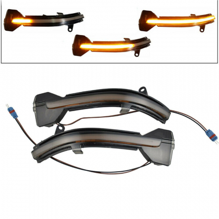 Set 2 Semnalizari Led Oglinda Dinamice dedicate pentru BMW F10, F07, F12, F06, F01 - BTLL-235D-1 [4]