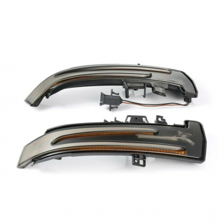 Proiectoare, Lampi & Leduri - Set 2 Semnalizari Led Oglinda Dinamice Mercedes E Class W212, C Class W204, GLK Class X204, S Class W221, CLS Class W218, GLA Class X156, CLA Class C117, B Class W246, A Class W176 - D0177