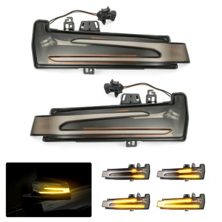 Set 2 Semnalizari Led Oglinda Dinamice Mercedes E Class W212, C Class W204, GLK Class X204, S Class W221, CLS Class W218, GLA Class X156, CLA Class C117, B Class W246, A Class W176 - D0177 [1]