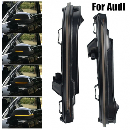 Set 2 Semnalizari Led Oglinda Dinamice, Secventiale Audi Q5 FY, Q7 4M - D0193 [1]