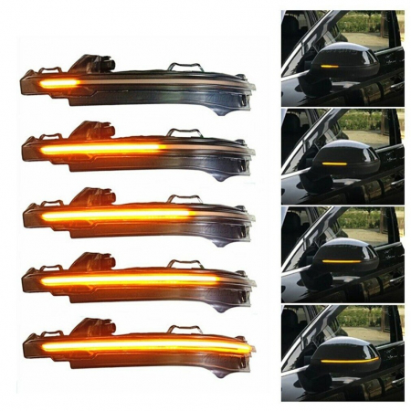 Set 2 Semnalizari Led Oglinda Dinamice, Secventiale Audi Q5 FY, Q7 4M - D0193 [3]