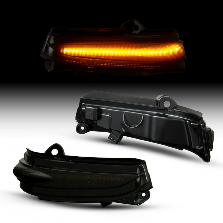 Set 2 Semnalizari Led Oglinda Dinamice, Secventiale dedicate Ford Mondeo MK5, Fusion MK2 - D0284 [3]