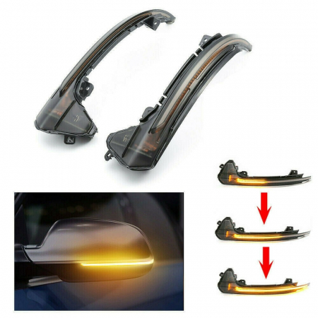 Set 2 Semnalizari Led Oglinda Dinamice, Secventiale dedicate pentru Audi A6 4G C7 2012-2018 - D0175 [4]