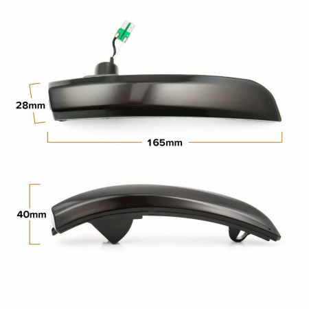 Set 2 Semnalizari Led Oglinda Dinamice, Secventiale Ford Kuga, Ecosport - D0240 [4]
