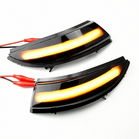 Proiectoare, Lampi & Leduri - Set 2 Semnalizari Led Oglinda Dinamice, Secventiale Renault Clio IV MK4, Captur - D0294