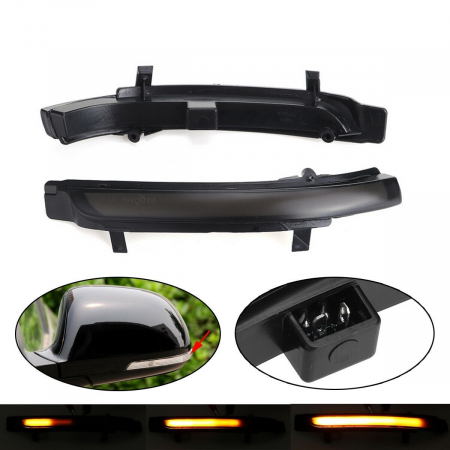 Set 2 Semnalizari Led Oglinda Dinamice, Secventiale Skoda Octavia 2 FL 1Z3, 1Z5, Superb 2 3T4, 3T5 - D0252 [4]