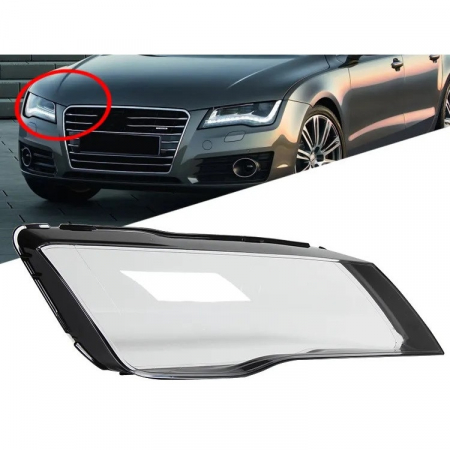 Set 2 sticle faruri pentru Audi A7 C7 Non Facelift (2010 - 2014) - HA079 [3]