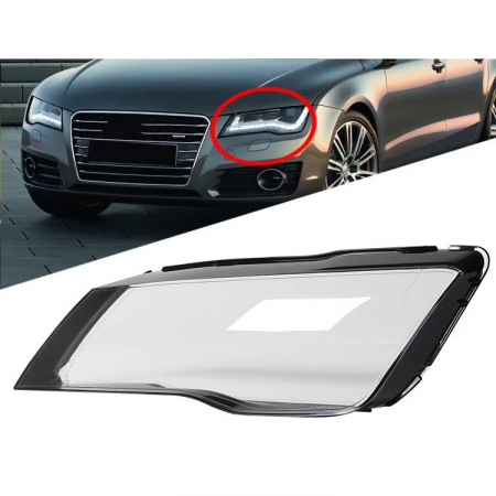 Set 2 sticle faruri pentru Audi A7 C7 Non Facelift (2010 - 2014) - HA079 [2]