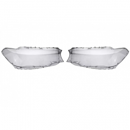 Proiectoare, Lampi & Leduri - Set 2 sticle faruri pentru BMW Seria 5 G30/G31 Non Facelift (2017 - 2020) - HB027