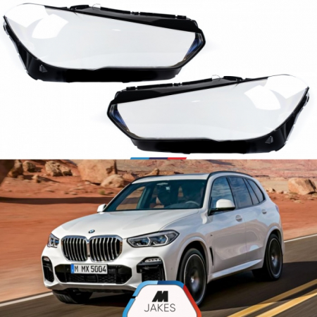Proiectoare, Lampi & Leduri - Set 2 sticle faruri pentru BMW X5 G05 2018 - prezent - HB086-X5