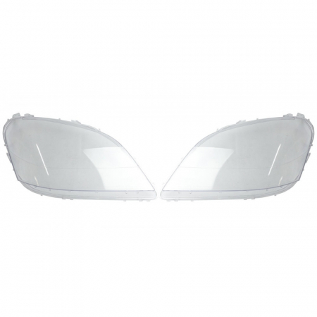 Proiectoare, Lampi & Leduri - Set 2 sticle faruri pentru Mercedes ML W164 fara facelift 2005 - 2007 - HW068