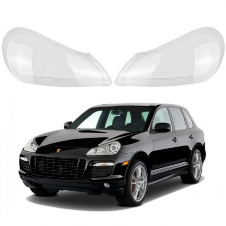 Set 2 sticle faruri pentru Porsche Cayenne 2007 - 2010 - HR001 [2]