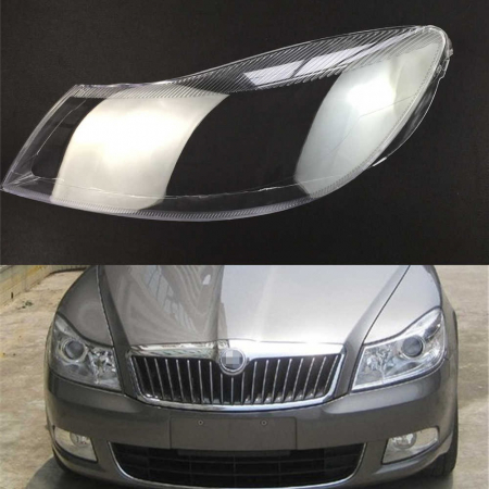 Set 2 sticle faruri pentru Skoda Octavia 2 1Z Facelift (2009 - 2013) - HS003 [2]