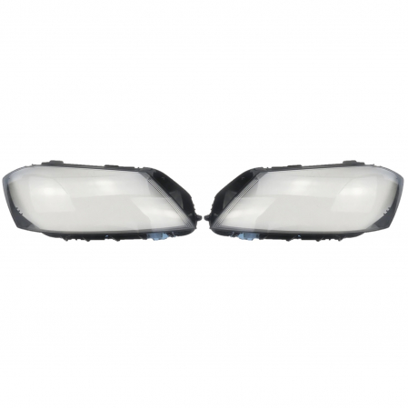 Proiectoare, Lampi & Leduri - Set 2 sticle faruri pentru Volkswagen Passat B7 2010 - 2015 - HV004