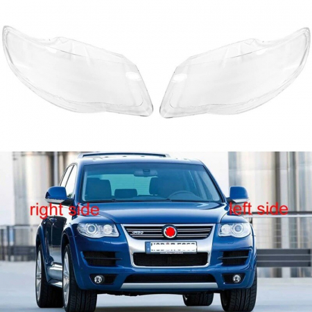 Set 2 sticle pentru faruri de Volkswagen Touareg 1 Facelift 2007 - 2010 - HV036 [1]