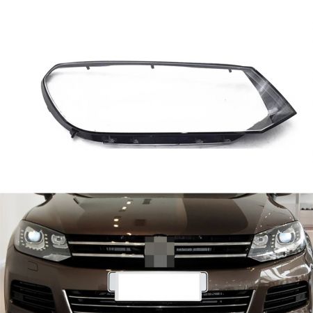 Set 2 Sticle pentru faruri de Volkswagen Touareg 2 Non Facelift 2011 - 2014 - HV037 [1]