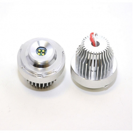 Set 2 x Led Marker Canbus 2x20w dedicat pentru angel eyes BMW E60 facelift dupa 2007 far cu lupa dar fara xenon din fabrica [1]