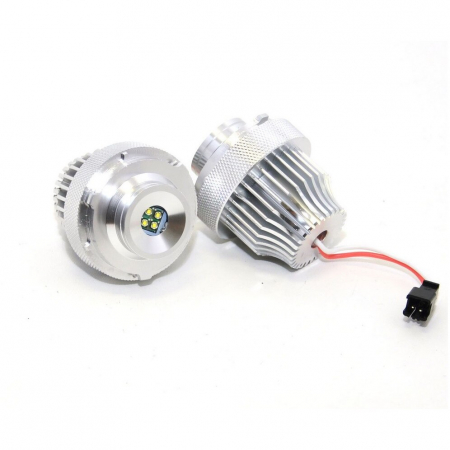 Set 2 x Led Marker Canbus 2x20w dedicat pentru angel eyes BMW E60 facelift dupa 2007 far cu lupa dar fara xenon din fabrica [2]