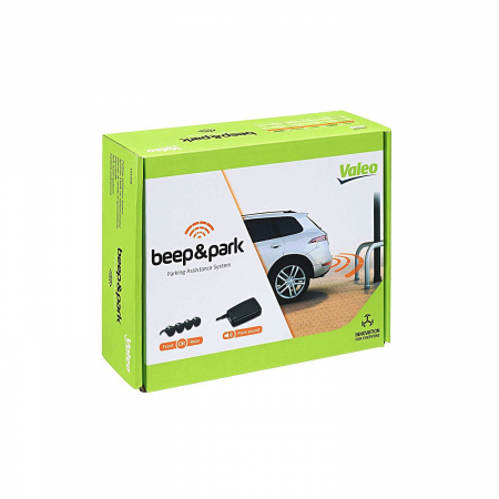 Alarme auto & Senzori de parcare - Set 4 senzori de parcare Valeo Beep Park Negru