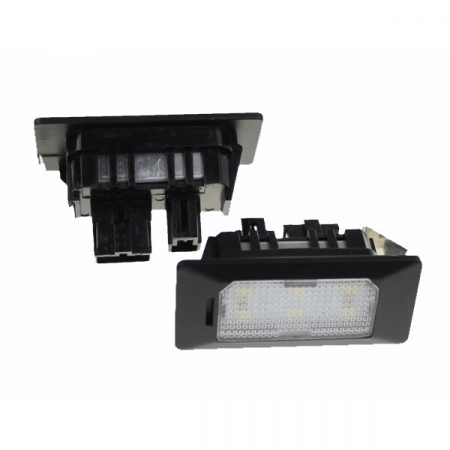 Proiectoare, Lampi & Leduri - Set Lampi numar led Audi Q5, A4, A5, S5, RS5, A6, A7, TT, TTRS