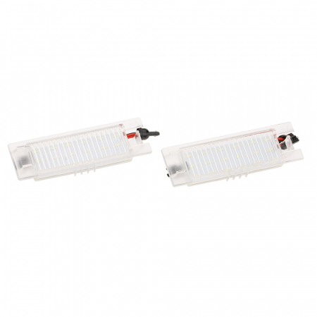 Proiectoare, Lampi & Leduri - Set lampi numar led OPEL Astra J, Astra H, Astra K, Corsa D, Insignia, Zafira B, Vectra C - 045