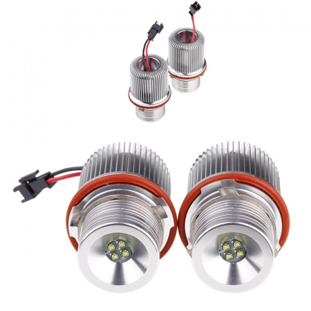 Becuri si sigurante auto - Set led marker Alb 20W BMW E39/E60/E61