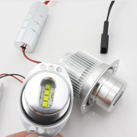 Becuri si sigurante auto - Set Led marker BMW E90/E91 Leduri CREE 32W Can Bus