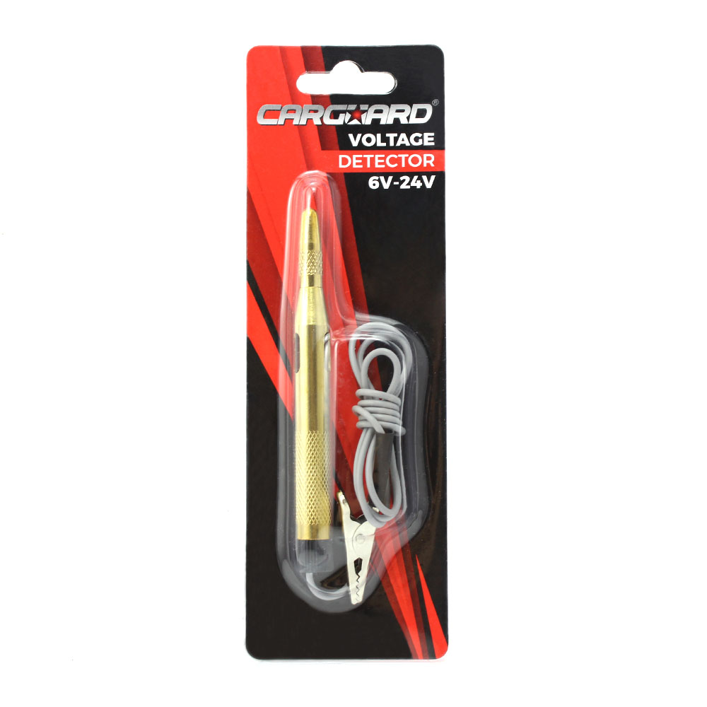 Scule de mana - Tester de tensiune de la 6 la 24 V, cu carcasă de cupru - CARGUARD