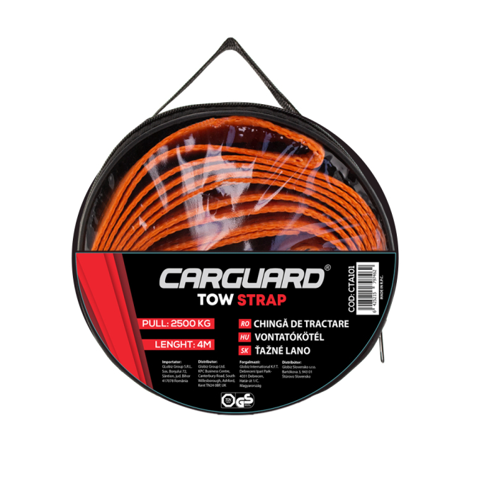 Chingă de tractare Carguard- 4m - 2,5 Tone [2]