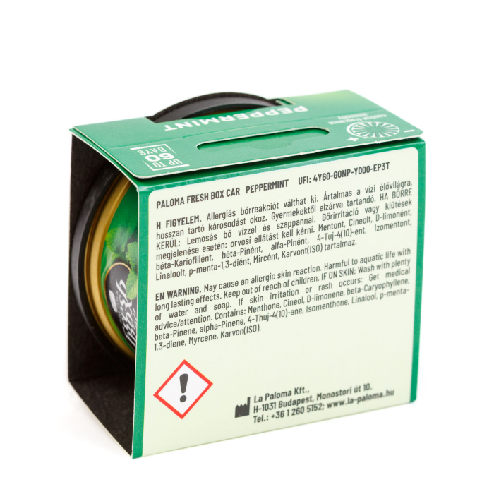 Odorizant auto Paloma Fresh Box Peppermint 25g [2]