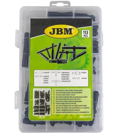 Trusa conectori de furtune 113 piese - JBM [2]