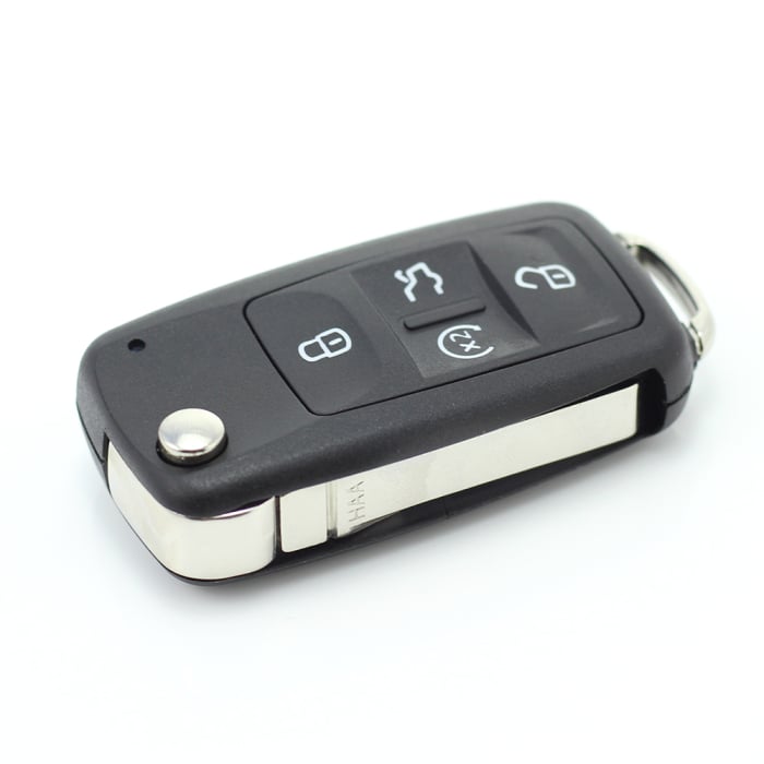 Volkswagen - Carcasă cheie tip briceag, cu 4 butoane - CARGUARD [2]