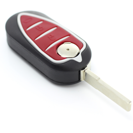 Alfa Romeo - Carcasă cheie - tip briceag, cu 3 butoane - CARGUARD [8]