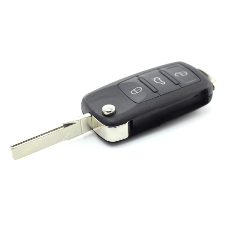 Audi A8 - Carcasă cheie tip briceag cu 3 butoane, fără buton de panică - CARGUARD [1]