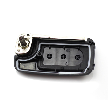 Audi A8 - Carcasă cheie tip briceag cu 3 butoane, fără buton de panică - CARGUARD [3]