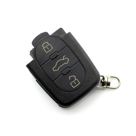 Carcase de chei OEM - Audi - carcasă cheie cu 3 butoane, baterie 2032 - CARGUARD