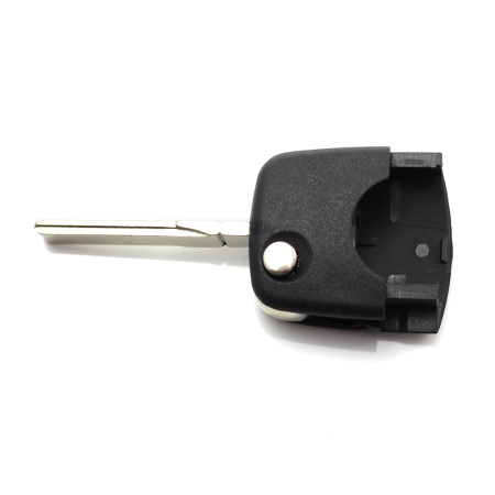 Audi - carcasă cheie tip briceag cu 2+1 butoane (1 buton de panică) și baterie 1616 - CARGUARD [4]