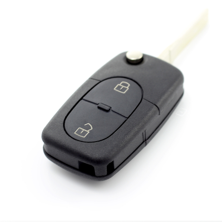 Audi - carcasă cheie tip briceag, cu 2 butoane - CARGUARD [2]