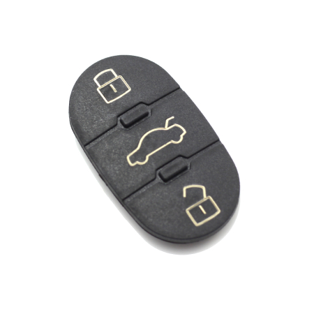 Carcase de chei OEM - Audi - tastatură pentru cheie tip briceag, cu 3 butoane - CARGUARD