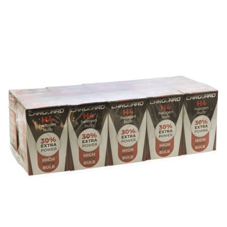 Bec halogen H4 55/60W, +30% intensitate - CARGUARD [4]