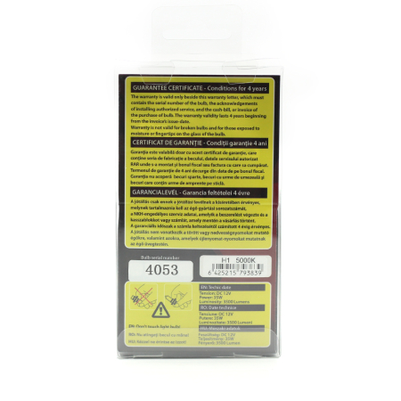 Bec Xenon H1-5K +20% Extra Power - CARGUARD [4]