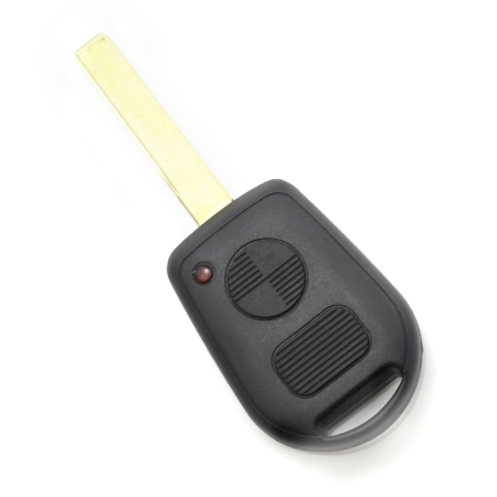 Carcase de chei OEM - BMW - carcasă cheie cu 2 butoane și lama 2 piste (model nou) - CARGUARD