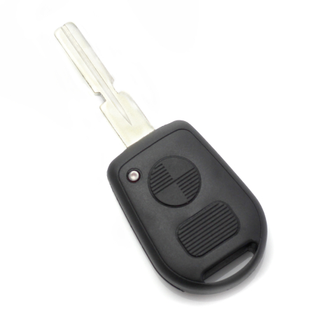 Carcase de chei OEM - BMW - carcasă cheie cu 2 butoane și lama cu 4 piste (model nou) - CARGUARD
