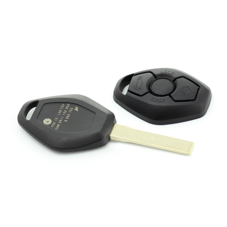 BMW - Carcasa cheie cu 3 butoane și lama 2 piste - CARGUARD [3]