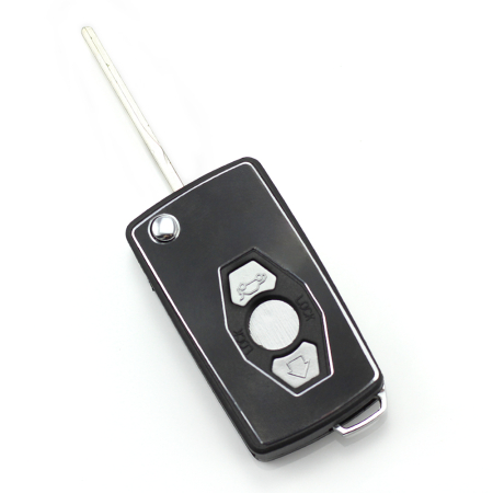 Carcase de chei OEM - BMW - Carcasă cheie tip briceag, cu 3 butoane - CARGUARD
