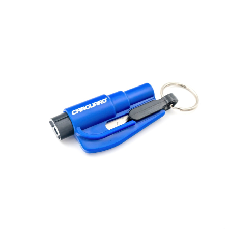 Accesorii Auto - Breloc auto pentru urgențe Carguard - tăietor centură de siguranță + ciocan sparge geam