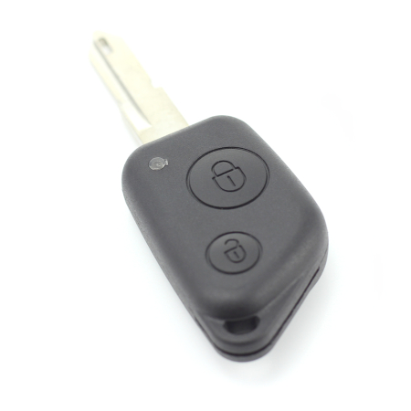 Citroen / Peugeot - Carcasa cheie 2 butoane fara suport de baterie [5]