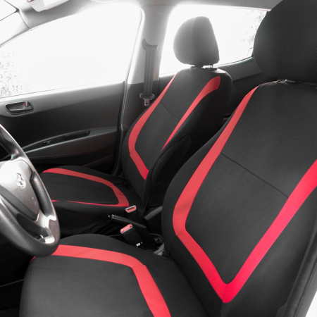 Huse universale pentru scaune auto - roșii - CARGUARD [1]